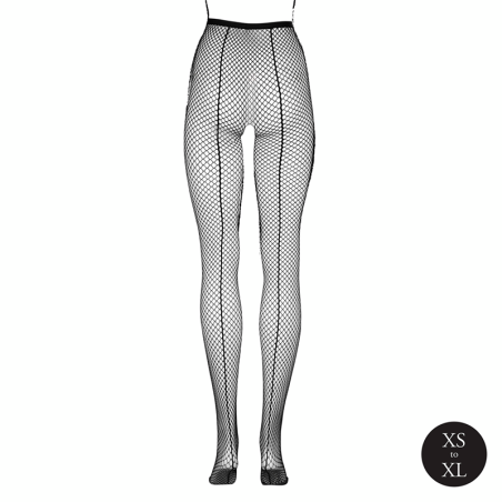 Panty with Small Fishnet Structure | Size: XS/XL