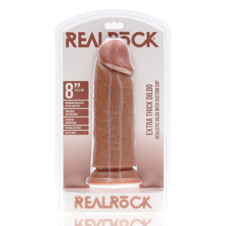 Extra Thick Straight Dildo with Suction Cup | Latin | 20cm