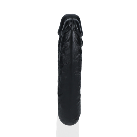 U Shaped Double Realistic Dildo | Black | 12cm