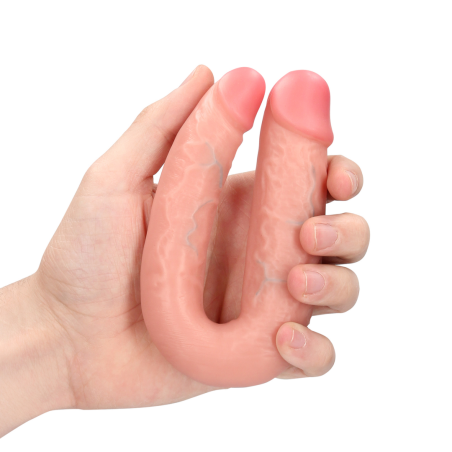 U Shaped Double Realistic Dildo | 12cm