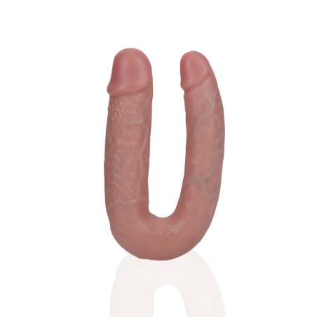 U Shaped Double Realistic Dildo | 12cm