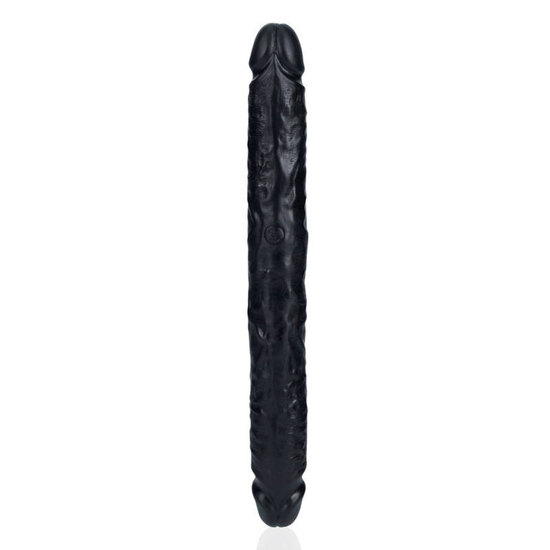 Slim Double Ended Dong | Black | 30cm