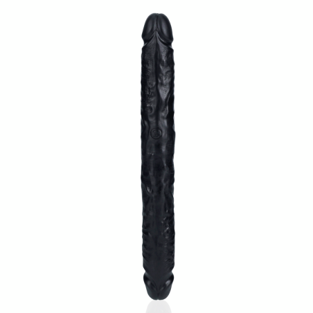 Slim Double Ended Dong | Black | 30cm