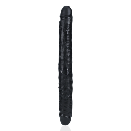 Slim Double Ended Dong | Black | 30cm