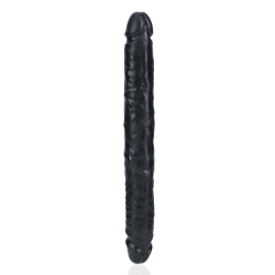 Slim Double Ended Dong | Black | 30cm