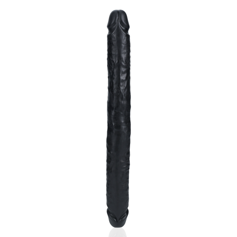 Slim Double Ended Dong | Black | 35cm