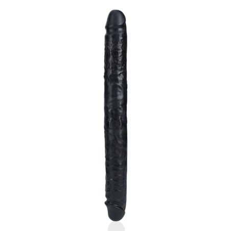 Slim Double Ended Dong | Black | 35cm