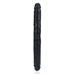 Slim Double Ended Dong | Black | 35cm