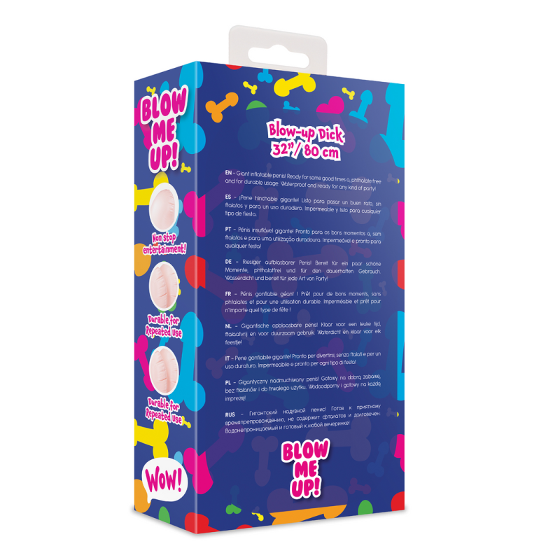 Blow-up Dick | Inflatable Penis | 80cm