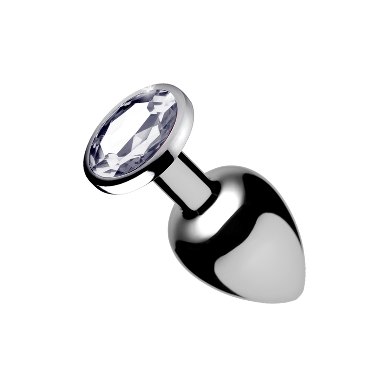 Clear Gem Anal Plug | Small