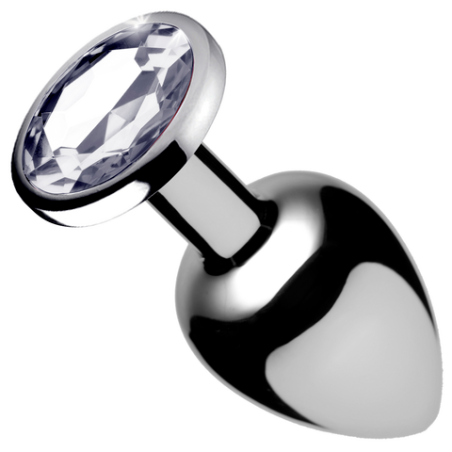 Clear Gem Anal Plug | Small