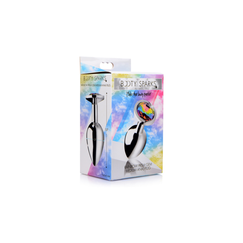 Rainbow Prism Butt Plug | Medium