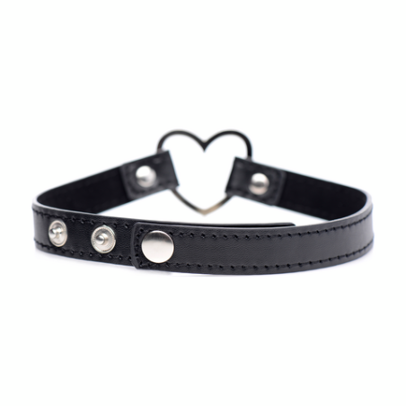 Dark Heart | Chrome Heart Black Choker