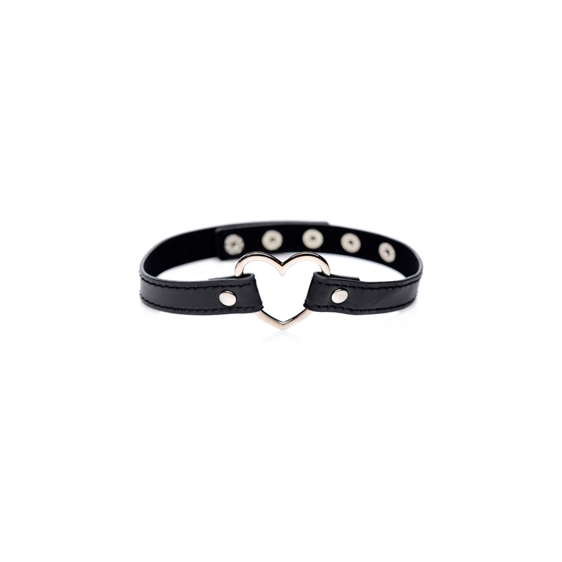 Dark Heart | Chrome Heart Black Choker