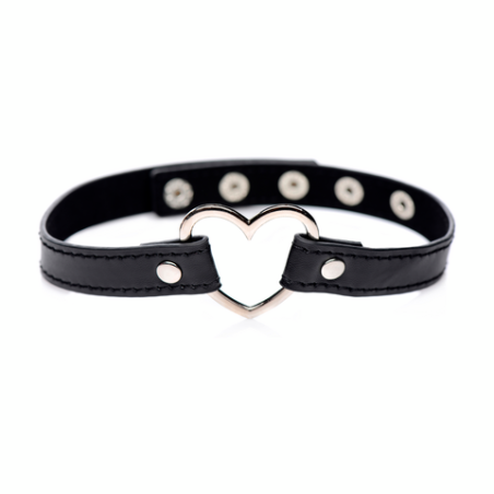 Dark Heart | Chrome Heart Black Choker