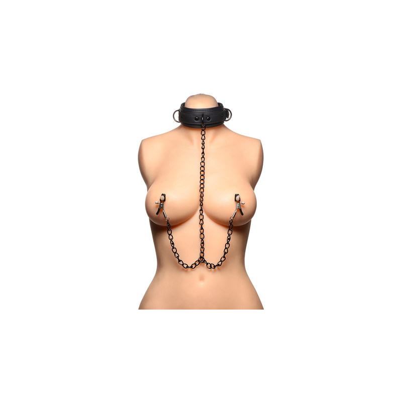Collared Temptress | Κολάρο Με Πιαστράκια Θηλών