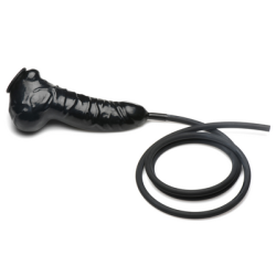 Guzzler | Realistic Penis Sheath with Tube | Black