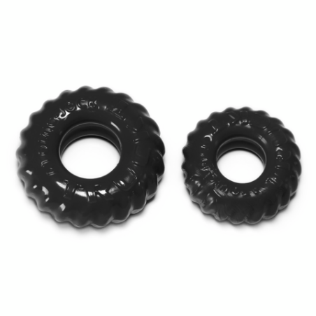 Truckt | 2-pack Stretchy Cockring | Black