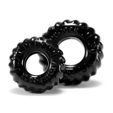 Truckt | 2-pack Stretchy Cockring | Black