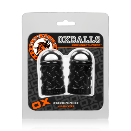 OXBALLS - Gripper | Βεντούζες Θηλών | Μαύρες