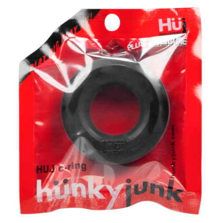 Huj | Silicone Single Cockring | Tar