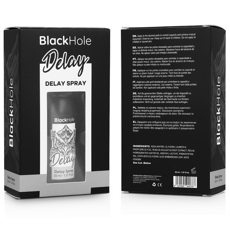 Black Hole | Delay Spray - 30ml