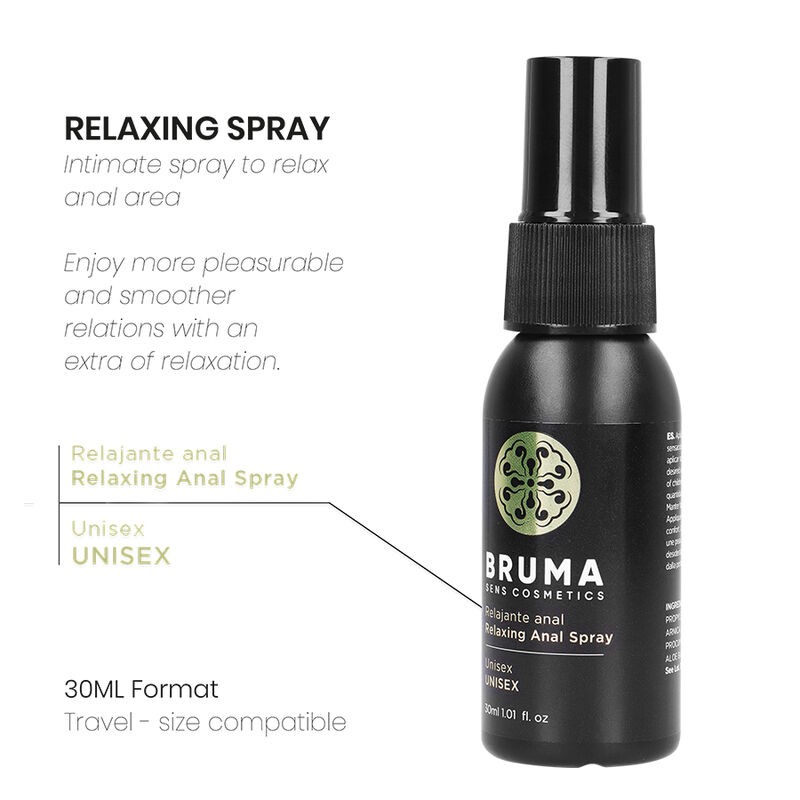 Bruma | Unisex Anal Relaxing Spray - 30ml