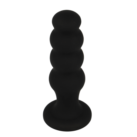 Black&Silver | Scott | Premium Silicone Anal Plug | 12cm