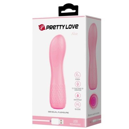Pretty Love | Alice | Rechargeable Vibrator | Pink
