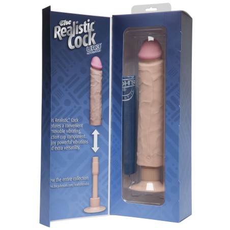 The Realistic® Cock UR3® Without Balls Vibrating 25cm - Flesh
