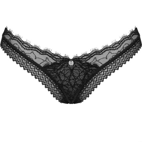 OBSESSIVE | MEDILLA THONG - XS/S - Μαύρο