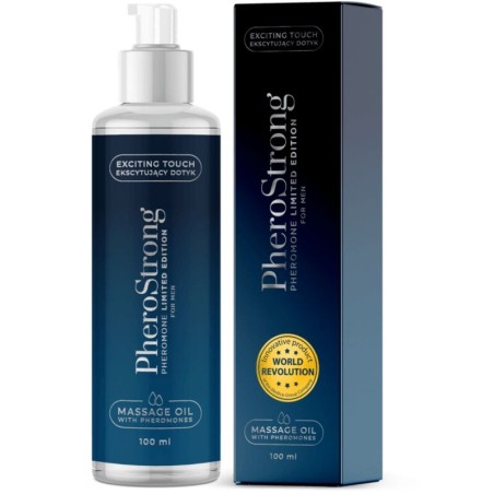 PHEROSTRONG | Massage Oil Limited Edition Για Άντρες - 100 ML