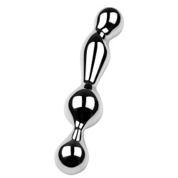 Passion Labs | Metal Beaded Dildo | 17cm