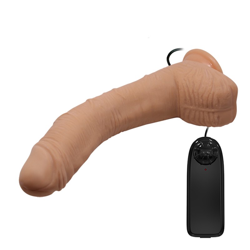 Beautiful Alex | LifeLike Skin Multispeed Vibe - Flesh - 28cm