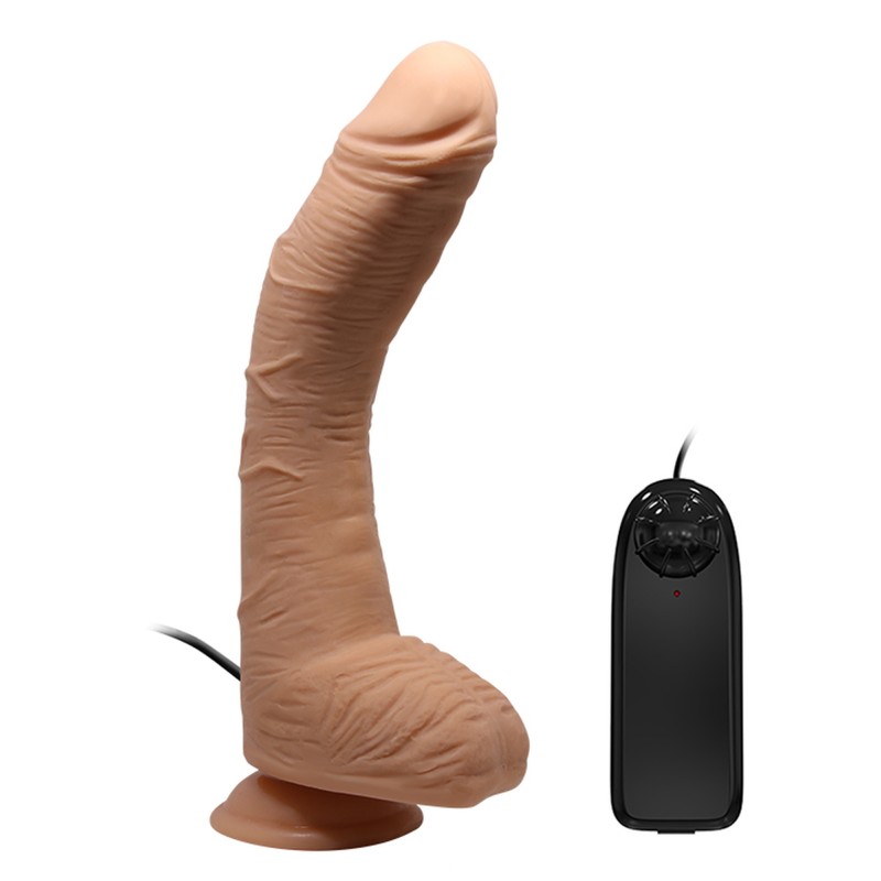 Beautiful Alex | LifeLike Skin Multispeed Vibe - Flesh - 28cm