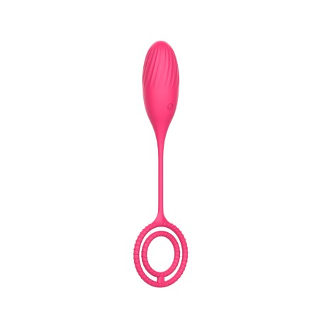 Silicone Vibrating Egg | Elia Love Egg | 10 Vibration Modes - Remote Control - USB - Pink