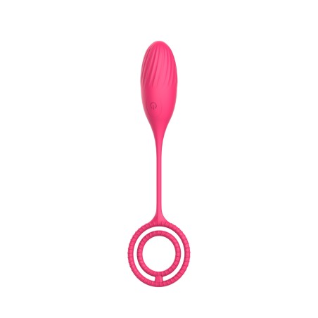 Silicone Vibrating Egg | Elia Love Egg | 10 Vibration Modes - Remote Control - USB - Pink