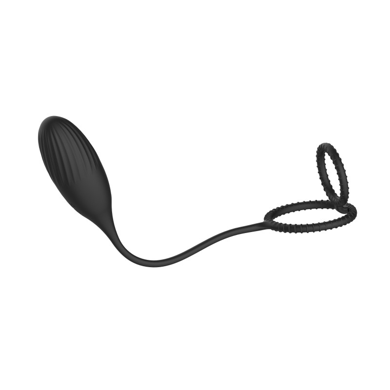 Silicone Vibrating Egg | Elia Love Egg | 10 Vibration Modes - Remote Control - USB - Black
