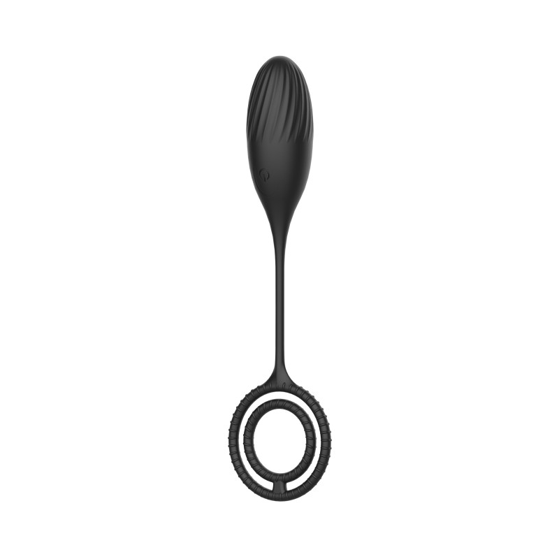 Silicone Vibrating Egg | Elia Love Egg | 10 Vibration Modes - Remote Control - USB - Black