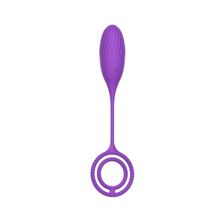 Silicone Vibrating Egg | Elia Love Egg | 10 Vibration Modes - Remote Control - USB - Purple