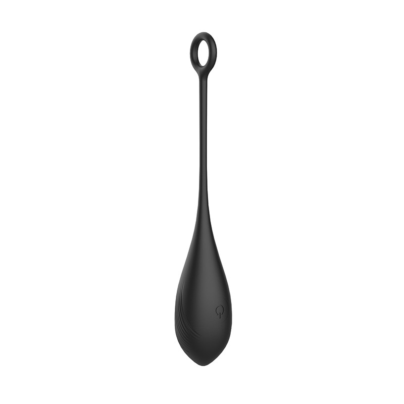 Belle Love Egg | Silicone Vibrating Egg with Remote Control | 10 Vibrating Modes - Black