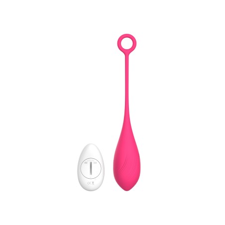 Belle Love Egg | Silicone Vibrating Egg with Remote Control | 10 Vibrating Modes - Pink