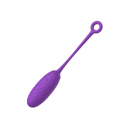 Silicone Vibrating Egg | Pearl Love Egg | 10 Vibration Modes | Remote Control - Purple
