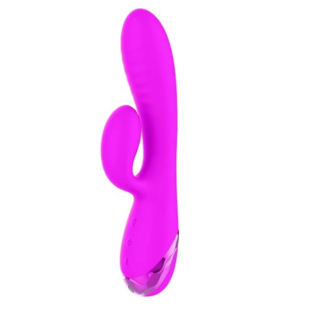 Sahara | Inflatable Silicone Rabbit Vibrator | Purple