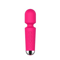 Luna | Μίνι Wand Massager Σιλικόνης | 20 Προγράμματα Δόνησης - Ροζ