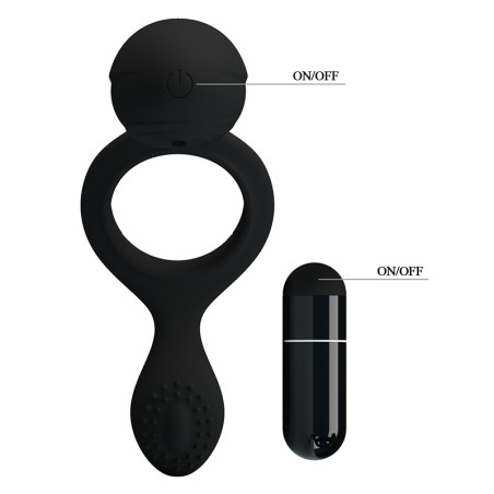 Ethel | Vibrating Silicone Cockring