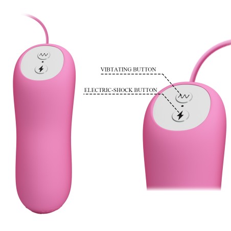 Electrostimulation Nipple Clamps with Vibrating G-Spot Egg