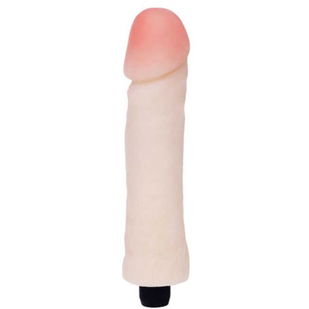 Cyberskin Realist Vibrator | Big Vibe Love Companion - Natural 26 Cm