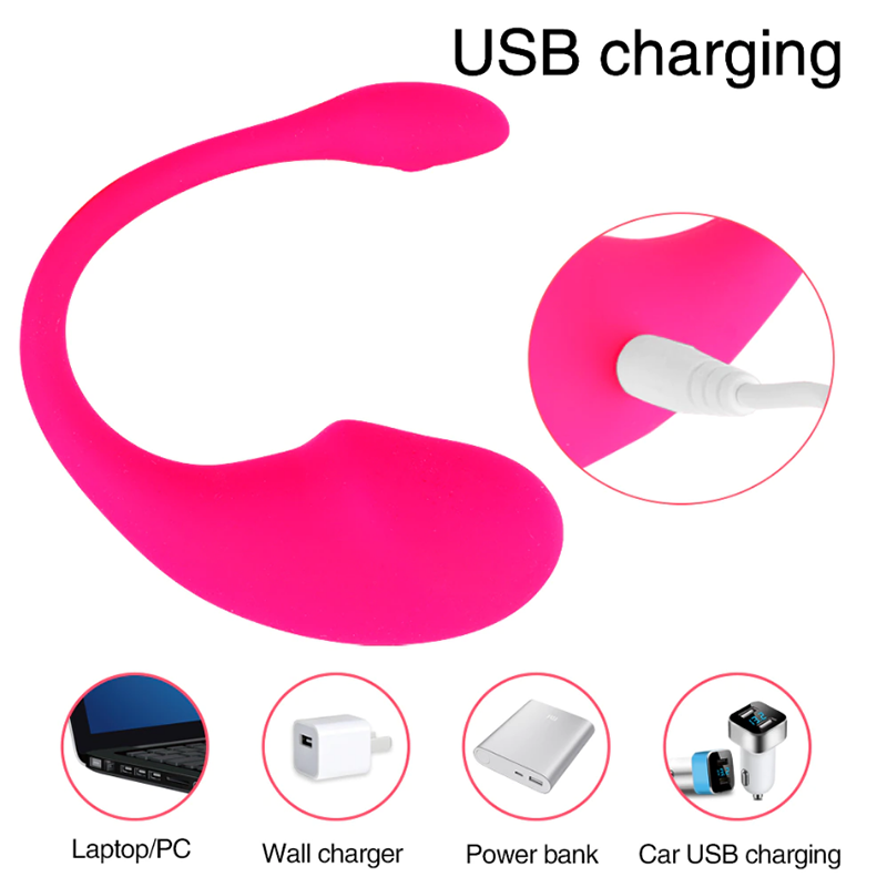 Eva Smart | Vibrating G-Spot Egg with App Control | Pink