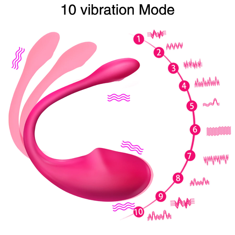 Eva Smart | Vibrating G-Spot Egg with App Control | Pink